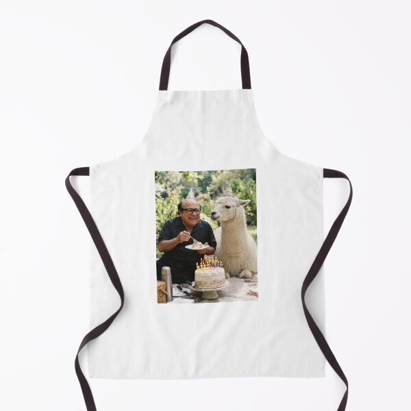 Item preview, Danny devito llama picnic llamas animal pet nature meme memes funny parody christmas birthday designed and sold by CheeseBlueprint.
