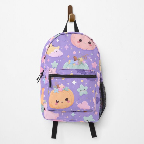 Item preview, Kawaii Pastel Autumn Night Ghost Pattern designed and sold by Thai Vibe Studio.