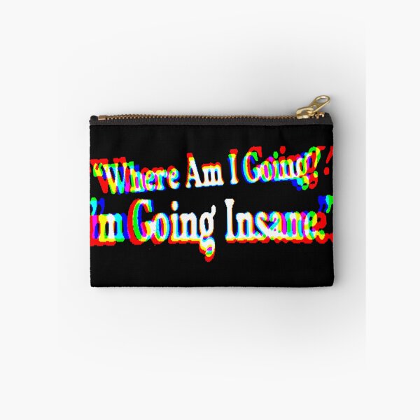 Item preview, Going Insane (Trippy Typographic Slogan) designed and sold by weirdove.
