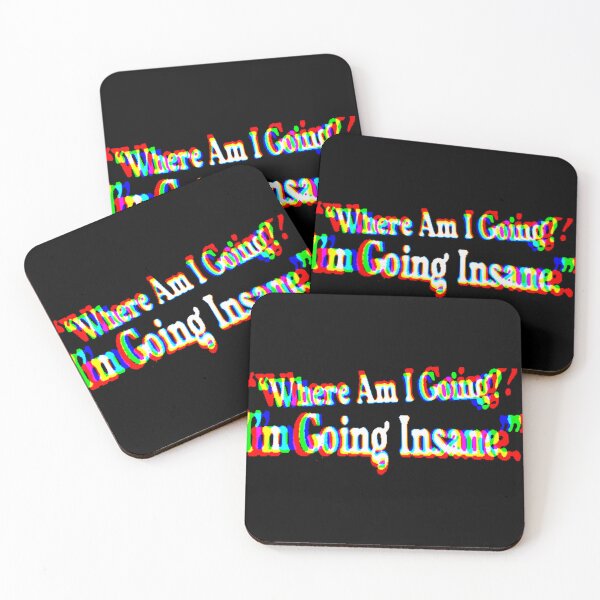 Item preview, Going Insane (Trippy Typographic Slogan) designed and sold by weirdove.