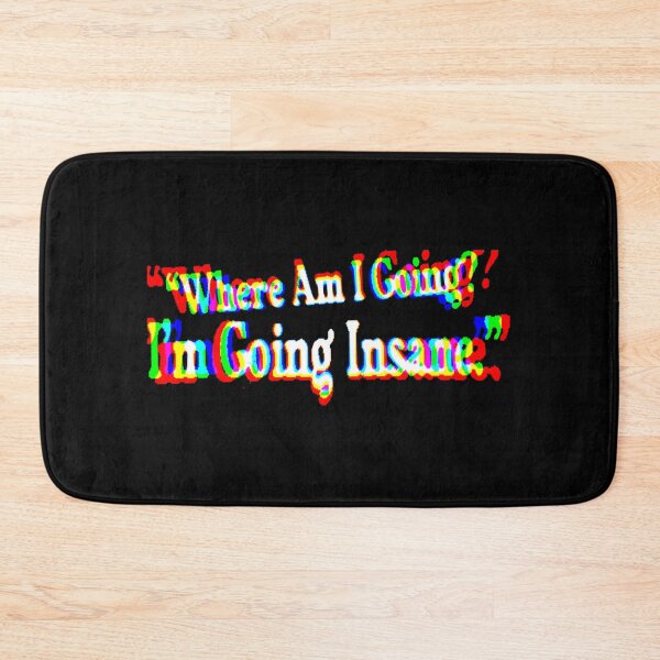 Item preview, Going Insane (Trippy Typographic Slogan) designed and sold by weirdove.