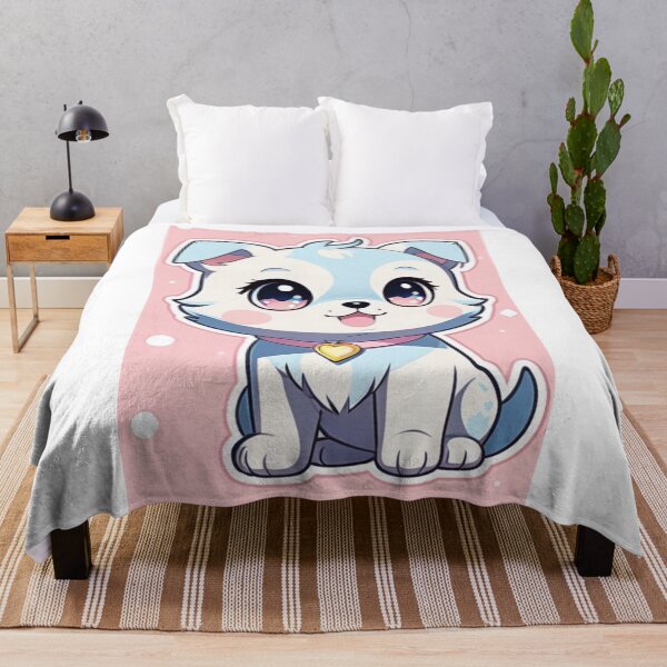 Item preview, Art - Adorable Puppy, Kawaii Aesthetic and Japanese Pop Culture designed and sold by World-Pets.