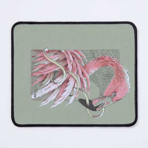 Item preview, Flamingo and Ribbon designed and sold by Middia Arts.