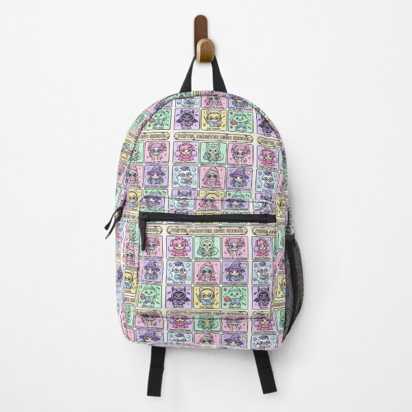 Item preview, Pastel Kawaii Monster School Character Grid designed and sold by Teeny Quities.