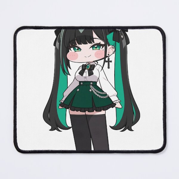 Item preview, Cute Chibi Gothic Anime Girl Sticker designed and sold by RGB-crayon.