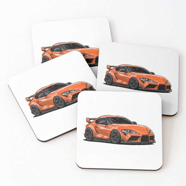 Item preview, A90 MK5 Spra Mikan Blast Orange Mini JDM Sports Car designed and sold by VenZolic.