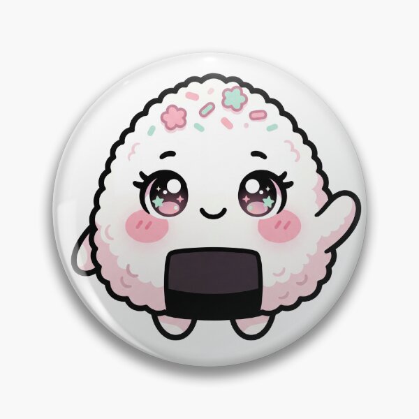 Item preview, Chibi Rice Ball Standalone Illustration designed and sold by Oommen Studio .