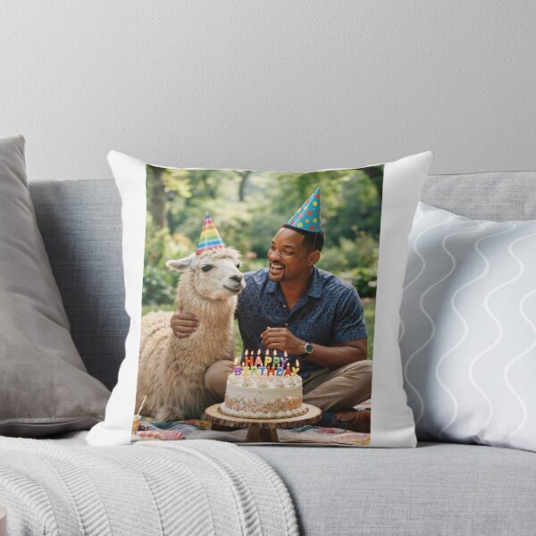 Item preview, Will smith llama picnic llamas animal pet nature meme memes funny parody christmas birthday  designed and sold by CheeseBlueprint.