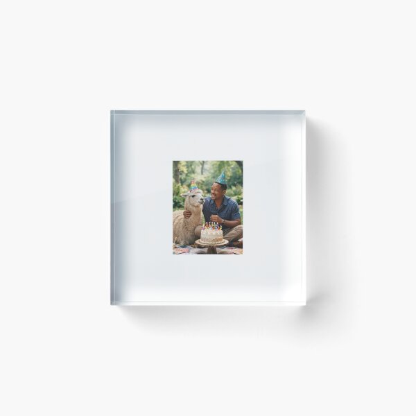 Item preview, Will smith llama picnic llamas animal pet nature meme memes funny parody christmas birthday  designed and sold by CheeseBlueprint.
