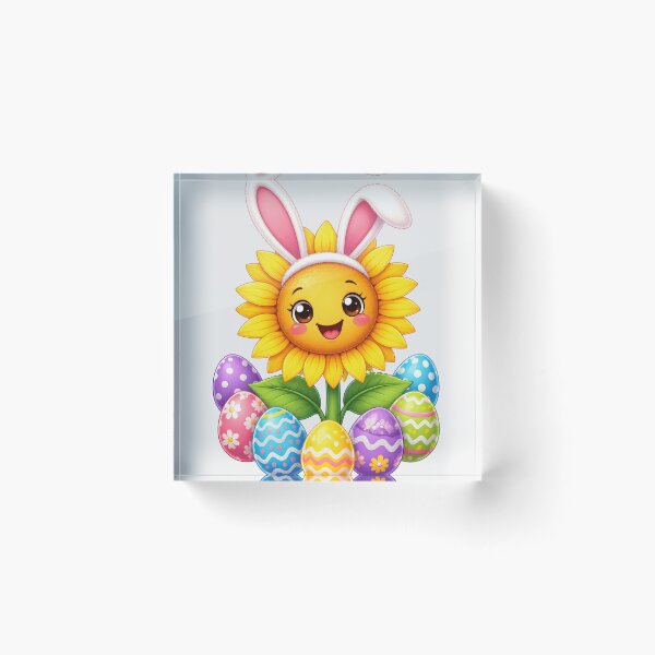 Item preview, cute easter sunflower designed and sold by naragon4289.
