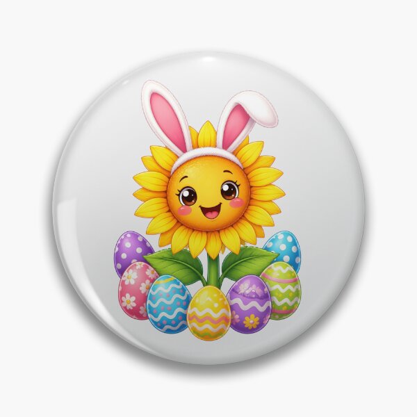 Item preview, cute easter sunflower designed and sold by naragon4289.