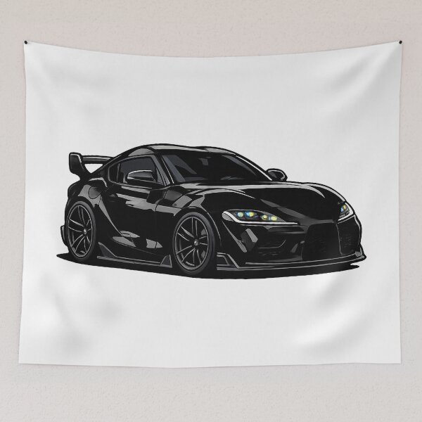 Item preview, A90 MK5 Spra Nocturnal Black Mini JDM Sports Car designed and sold by VenZolic.