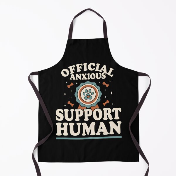Item preview, Official Anxious Support Human Retro Paw Print Design designed and sold by GiaoCalonas.
