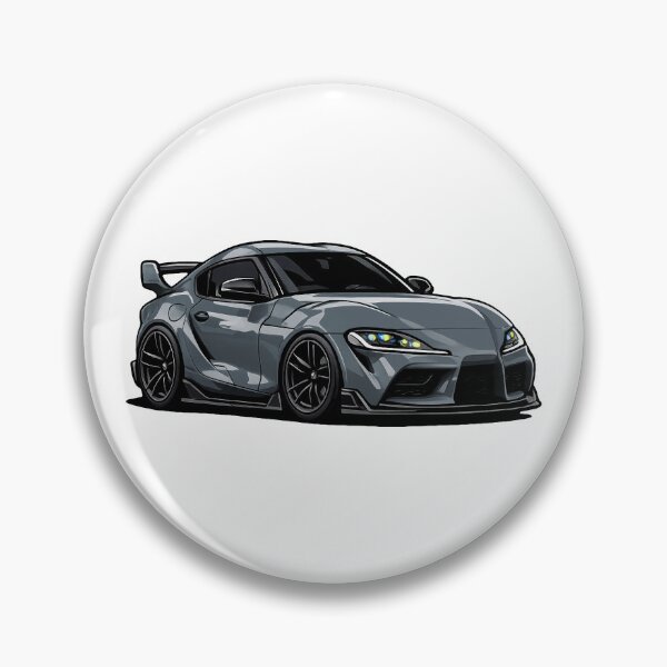 Item preview, A90 MK5 Spra Phantom Matte Gray Mini JDM Sports Car designed and sold by VenZolic.