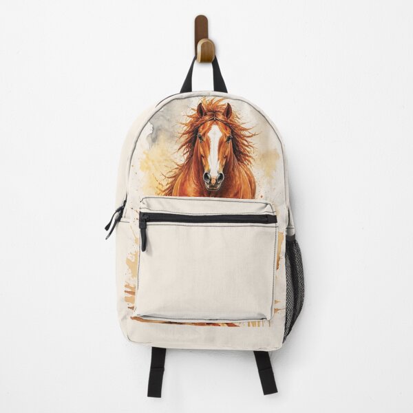 Item preview, Elegant Galloping Horses - Brown horse 2 designed and sold by Lucia Amaris Art.