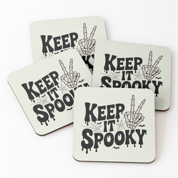 Item preview, Keep It Spooky – Funny Halloween Skeleton Design designed and sold by Jollys-ArtShop.