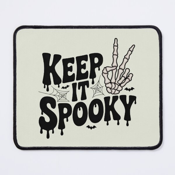 Item preview, Keep It Spooky – Funny Halloween Skeleton Design designed and sold by Jollys-ArtShop.