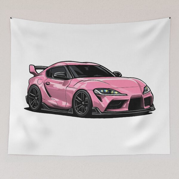 Item preview, A90 MK5 Spra Pink Mini JDM Sports Car designed and sold by VenZolic.