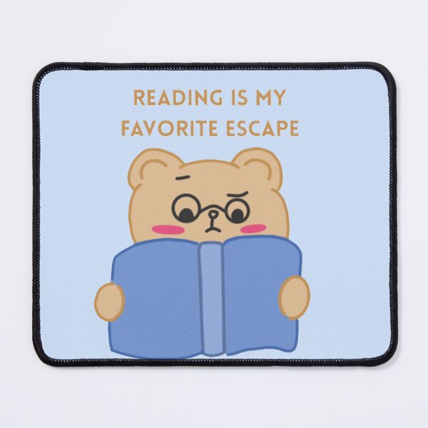 Item preview, Reading is my favorite escape designed and sold by creativityisfun.