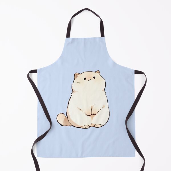 Item preview, Cute Chubby Cream Kitten Kawaii Illustration designed and sold by jianina-alondra.