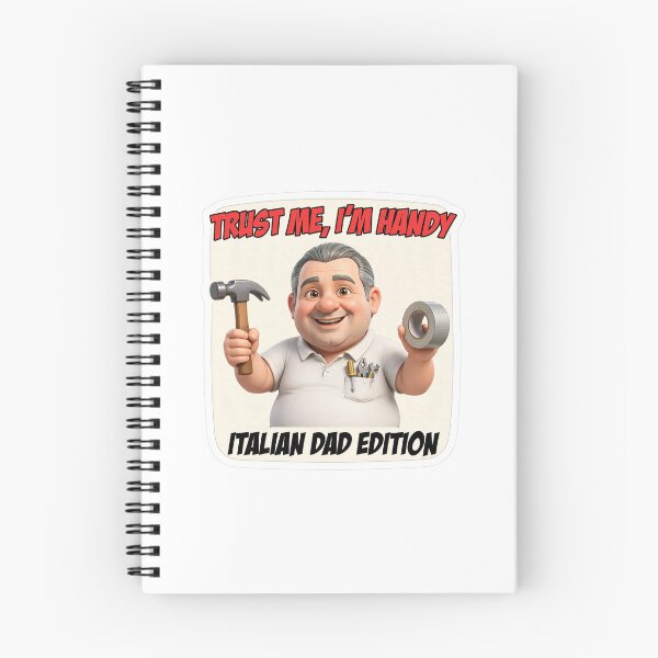 Item preview, Trust Me I'm Handy - Funny Italian Dad DIY Disaster Gift designed and sold by Petringo.