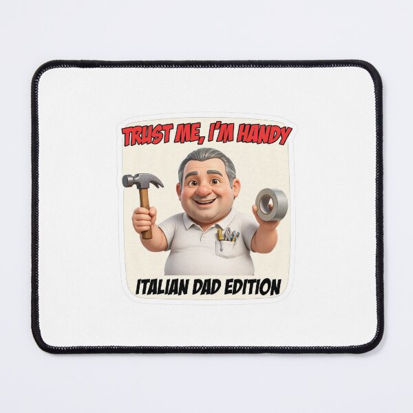 Item preview, Trust Me I'm Handy - Funny Italian Dad DIY Disaster Gift designed and sold by Petringo.