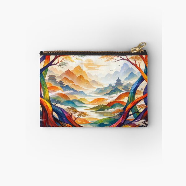 Item preview, Dreamlike landscape with intensely colored tree structures designed and sold by Sigtrix.