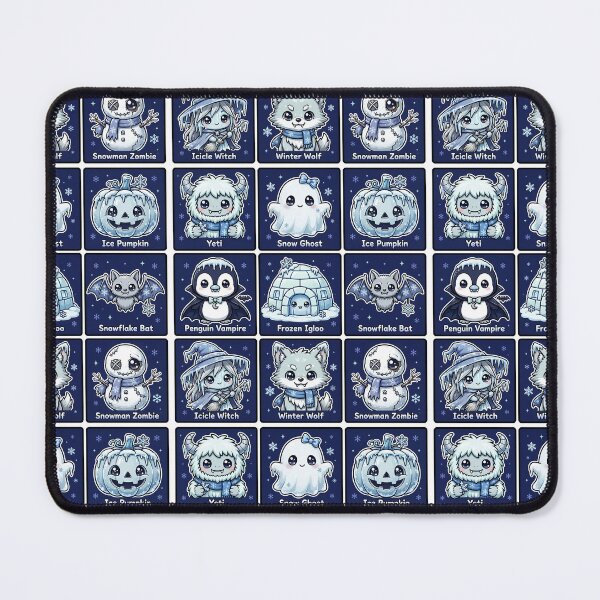 Item preview, Frozen Kawaii Halloween Character Grid designed and sold by Teeny Quities.