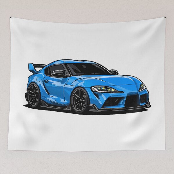 Item preview, A90 MK5 Spra Refraction Blue Mini JDM Sports Car designed and sold by VenZolic.