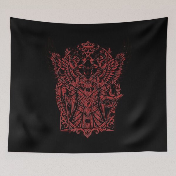 Item preview, Baphomet Satanic Art Designs designed and sold by catrizmorkess.