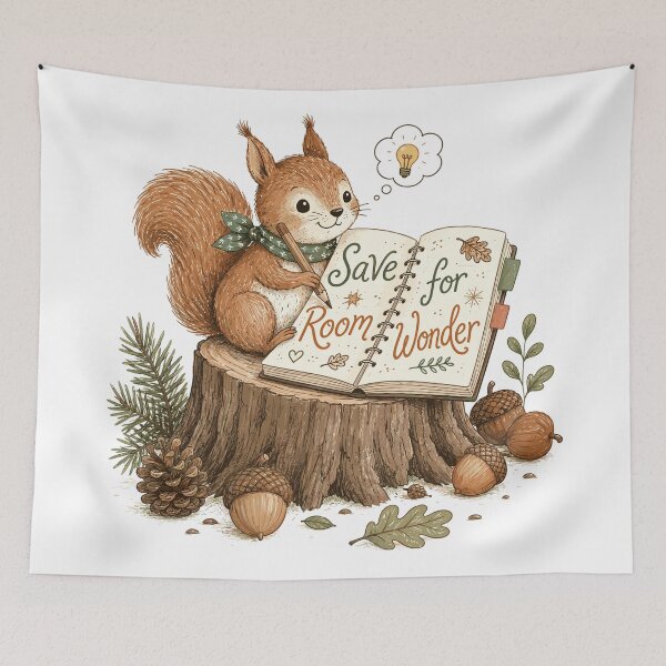 Item preview, Nutty Notions - Cute Squirrel designed and sold by bapupa.