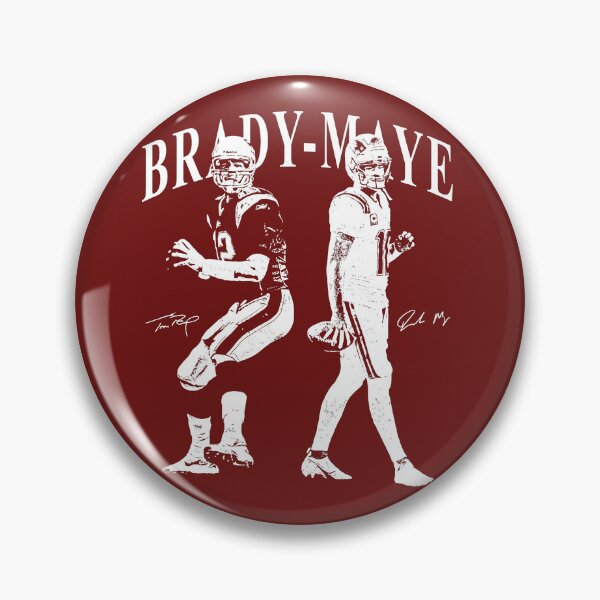 Item preview, Tom Brady Drake Maye Step Brothers Football  designed and sold by lazarolandry.
