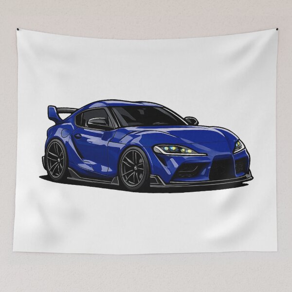 Item preview, A90 MK5 Spra Stratosphere Blue Mini JDM Sports Car designed and sold by VenZolic.