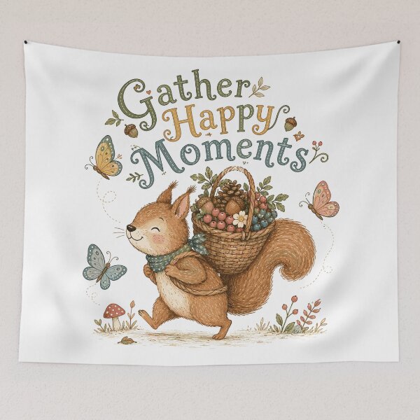 Item preview, Tail of Joy - Cute Squirrel designed and sold by bapupa.