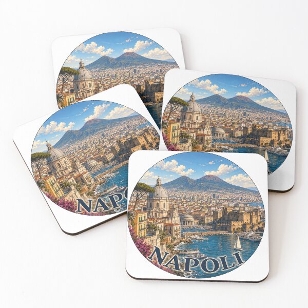 Item preview, Napoli | Naples Landmark Skyline Travel Sticker designed and sold by Beyond Destinations.