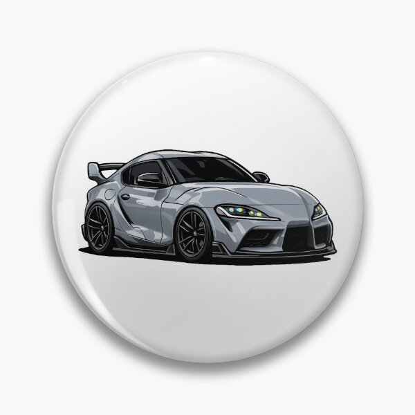 Item preview, A90 MK5 Spra Turbulence Gray Mini JDM Sports Car designed and sold by VenZolic.