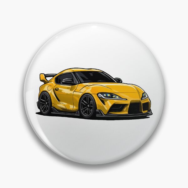 Item preview, A90 MK5 Spra Nitro Yellow Mini JDM Sports Car designed and sold by VenZolic.