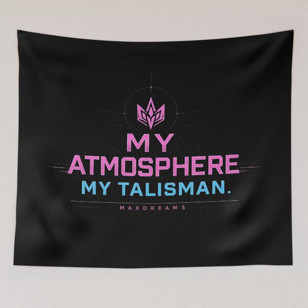 Item preview, My atmosphere, my talisman.(Cyberpunk ver) designed and sold by MaxDreamsArt.