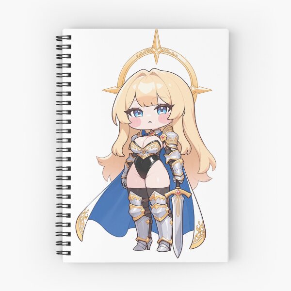Item preview, Cute Chibi Holy Knight Anime Sticker designed and sold by RGB-crayon.