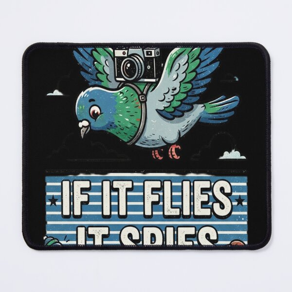 Item preview, If It Flies It Spies - Birds Are designed and sold by catrizmorkess.