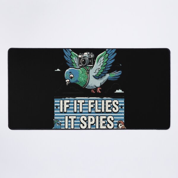 Item preview, If It Flies It Spies - Birds Are designed and sold by catrizmorkess.