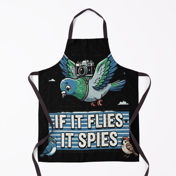 Item preview, If It Flies It Spies - Birds Are designed and sold by catrizmorkess.