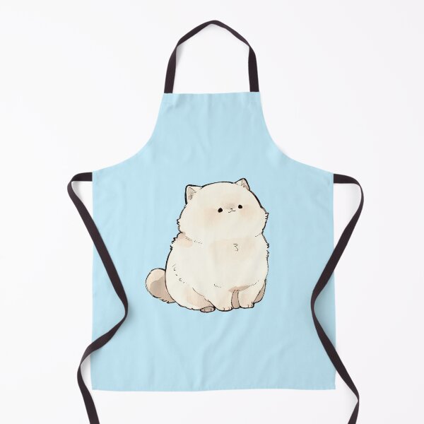 Item preview, Cute Fluffy Cream Kitten Kawaii Illustration designed and sold by jianina-alondra.