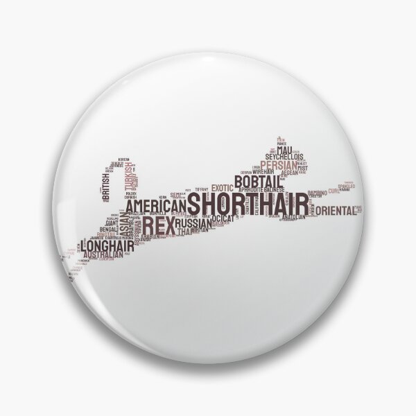 Item preview, Leaping Cat Breeds Typography Silhouette Design designed and sold by AyfuDesigns.