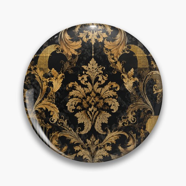 Item preview, Black & Gold Baroque & Damask designed and sold by DesignsByPrnces.
