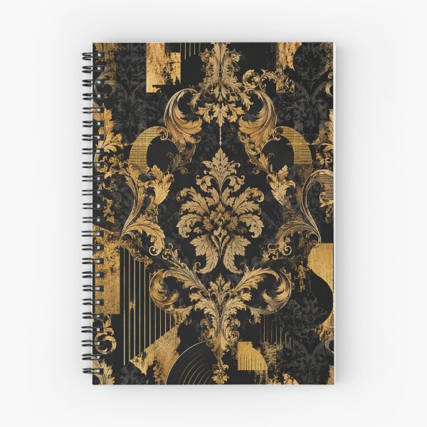 Item preview, Black & Gold Baroque & Damask designed and sold by DesignsByPrnces.