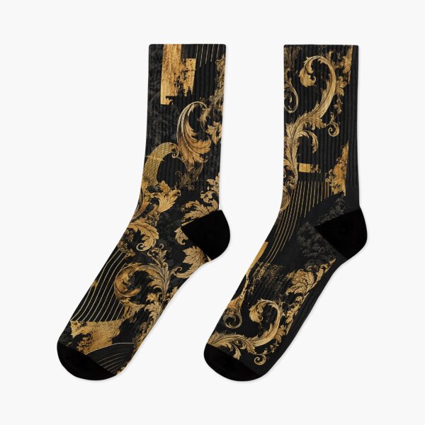 Item preview, Black & Gold Baroque & Damask designed and sold by DesignsByPrnces.