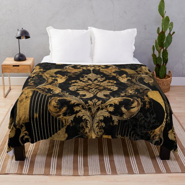Item preview, Black & Gold Baroque & Damask designed and sold by DesignsByPrnces.