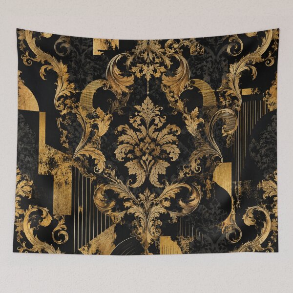 Item preview, Black & Gold Baroque & Damask designed and sold by DesignsByPrnces.