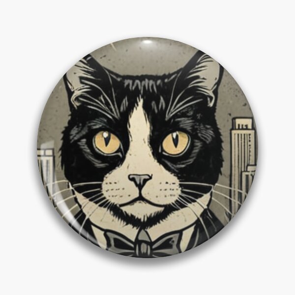 Item preview, Art - Business Feline, Ironical Vintage Portrait designed and sold by World-Pets.
